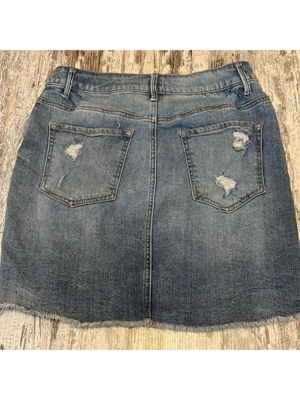Denim Y2K Skirt Size 30 - Picture 3 of 5